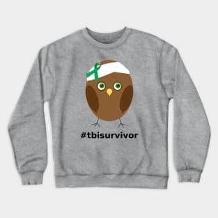 TBI Survivor Owl Crewneck Sweatshirt